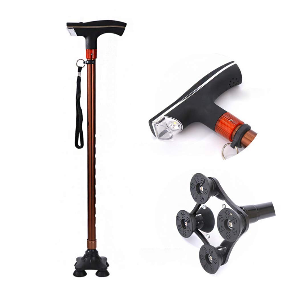 Rechargeable Reading Lighted Cane, Hi Tech Multifunction Lighted Cane
