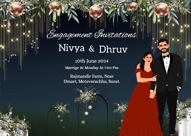 Engagement party invitations