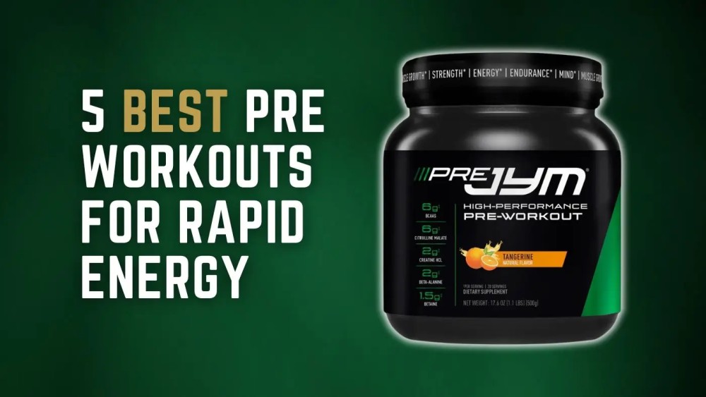 10 Best Pre Workout in India for Instant Energy During Workout