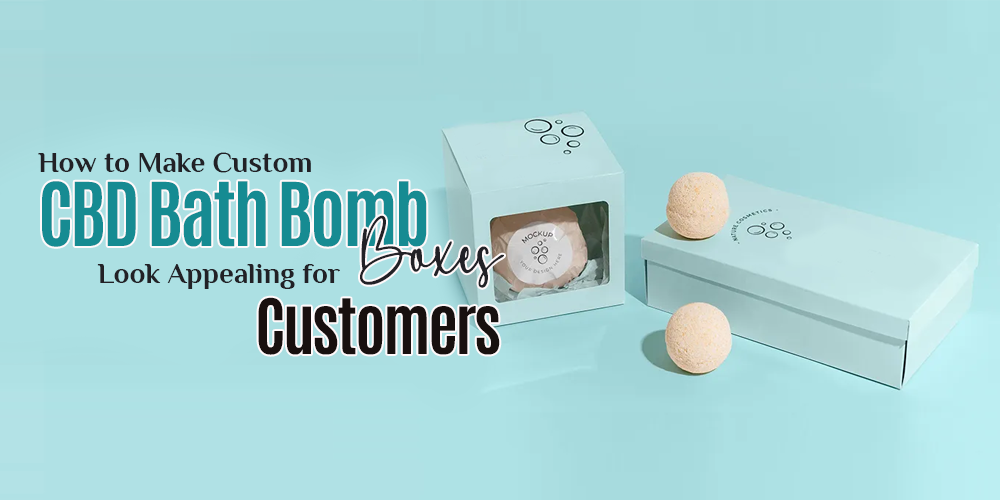 Custom CBD bath bomb boxes