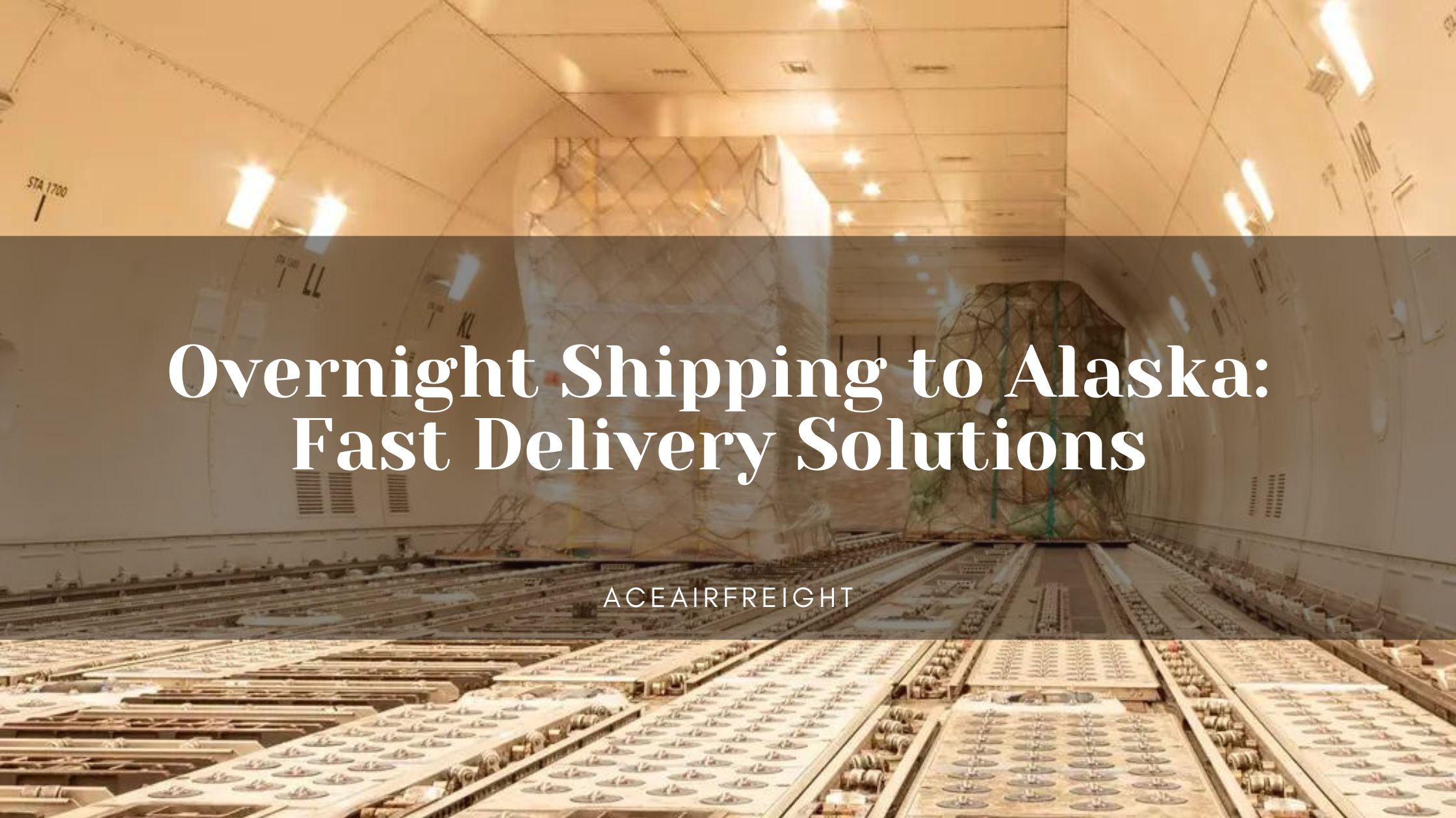 Overnight shipping to alaska