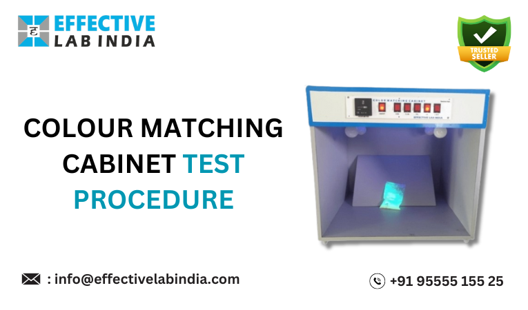 Colour Matching Cabinet Test Procedure