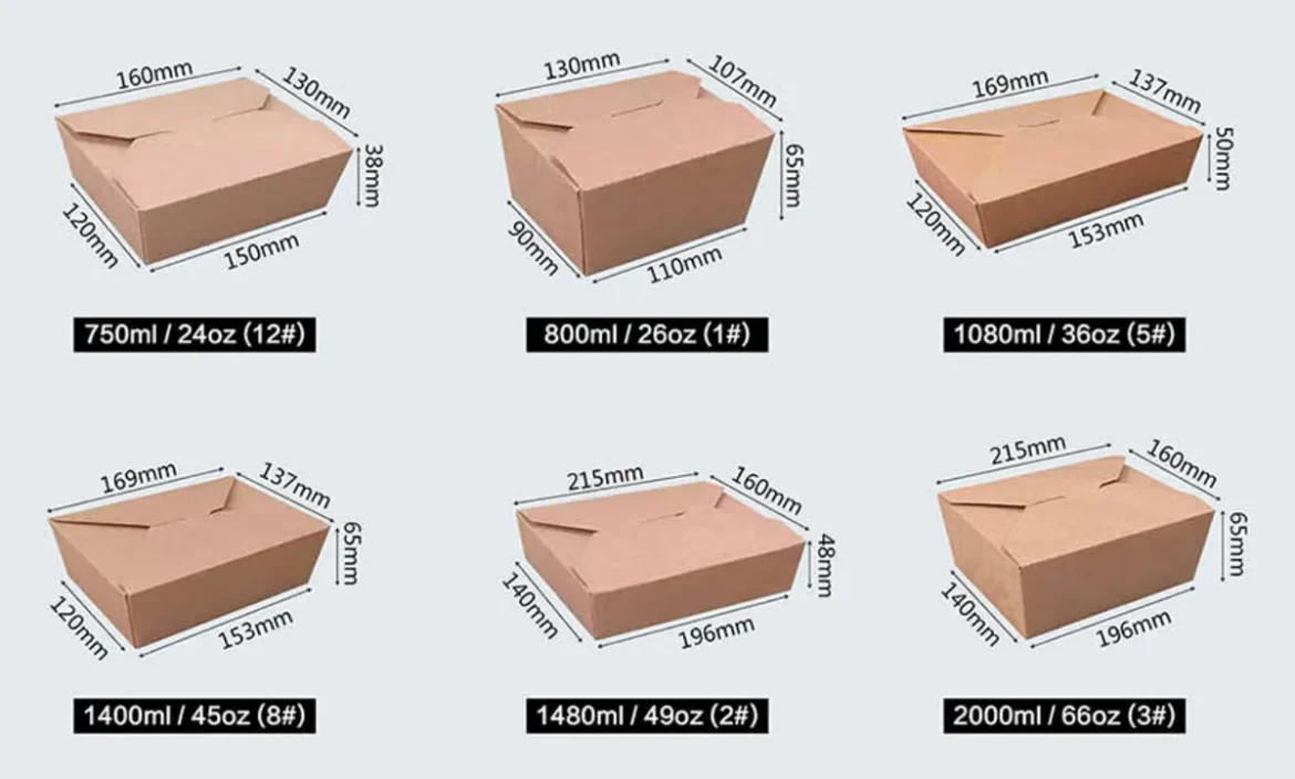 Customization Options in Paper Meal Box Supply